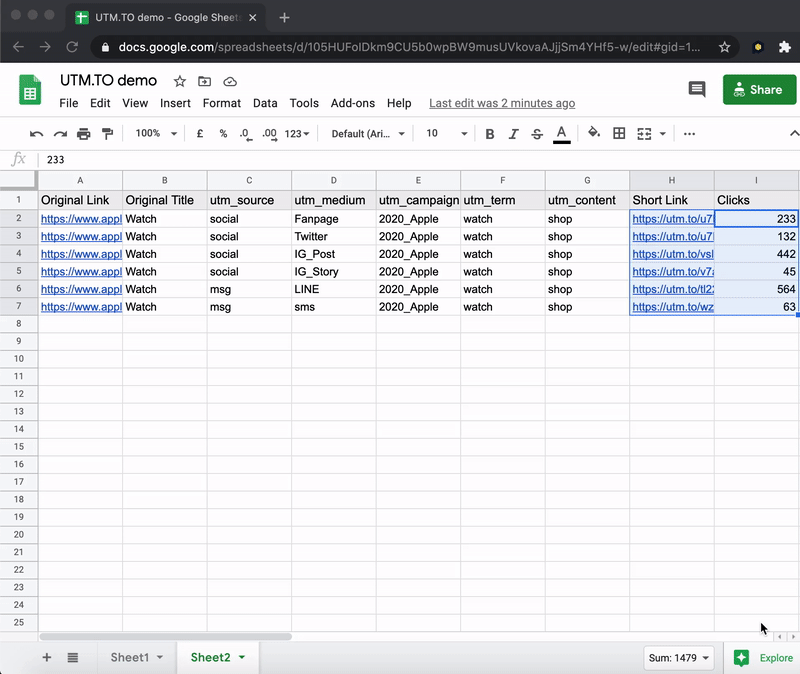 Google Sheet 協作管理